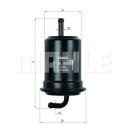 Filtro de combustível MAHLE ORIGINAL KL 523