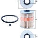 Filtro de combustível MAHLE ORIGINAL KX 218D