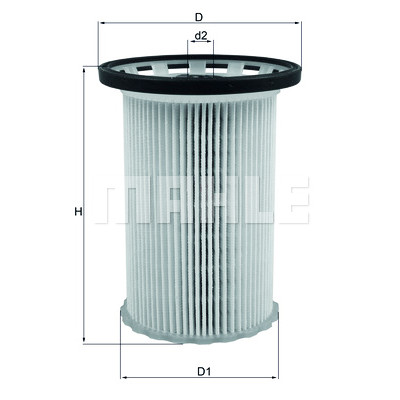 Filtro de combustível MAHLE ORIGINAL KX 341