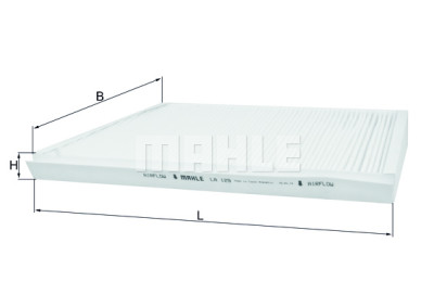 Filtro, ar de cabine MAHLE ORIGINAL LA 129
