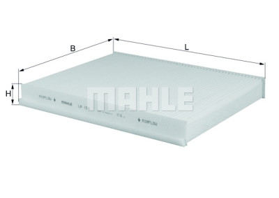 Filtro, ar de cabine MAHLE ORIGINAL LA 153
