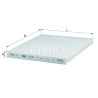 Filtro, ar de cabine MAHLE ORIGINAL LA 157
