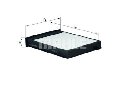 Filtro, ar de cabine MAHLE ORIGINAL LA 175