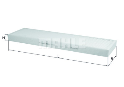 Filtro, ar de cabine MAHLE ORIGINAL LA 25