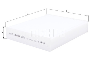 Filtro, ar de cabine MAHLE ORIGINAL LA 251