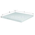 Filtro, ar de cabine MAHLE ORIGINAL LA 301