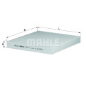 Filtro, ar de cabine MAHLE ORIGINAL LA 343