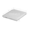 Filtro, ar de cabine MAHLE ORIGINAL LA 362