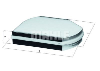Filtro, ar de cabine MAHLE ORIGINAL LA 37