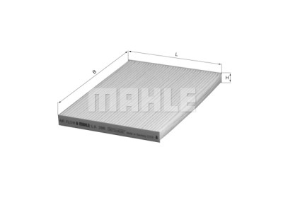Filtro, ar de cabine MAHLE ORIGINAL LA 396