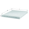 Filtro, ar de cabine MAHLE ORIGINAL LA 411
