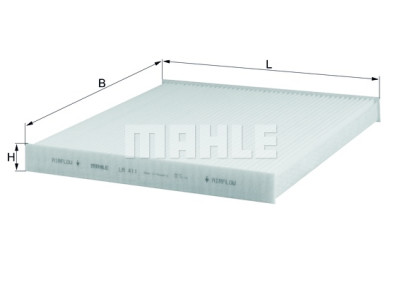 Filtro, ar de cabine MAHLE ORIGINAL LA 411