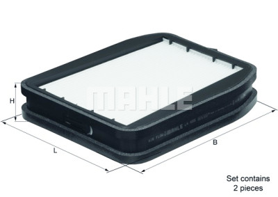 Filtro, ar de cabine MAHLE ORIGINAL LA 455/S