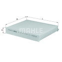 Filtro, ar de cabine MAHLE ORIGINAL LA 457