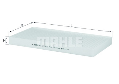 Filtro, ar de cabine MAHLE ORIGINAL LA 473