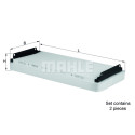 Filtro, ar de cabine MAHLE ORIGINAL LA 47/S