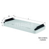 Filtro, ar de cabine MAHLE ORIGINAL LA 47/S