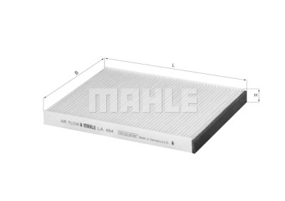Filtro, ar de cabine MAHLE ORIGINAL LA 484