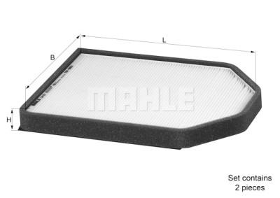 Filtro, ar de cabine MAHLE ORIGINAL LA 51/S