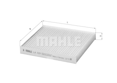 Filtro, ar de cabine MAHLE ORIGINAL LA 531