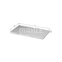 Filtro, ar de cabine MAHLE ORIGINAL LA 58