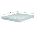 Filtro, ar de cabine MAHLE ORIGINAL LA 586