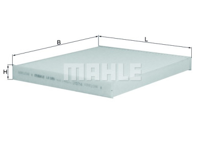 Filtro, ar de cabine MAHLE ORIGINAL LA 586
