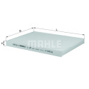 Filtro, ar de cabine MAHLE ORIGINAL LA 587