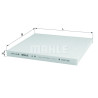 Filtro, ar de cabine MAHLE ORIGINAL LA 60