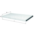 Filtro, ar de cabine MAHLE ORIGINAL LA 62