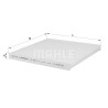Filtro, ar de cabine MAHLE ORIGINAL LA 635