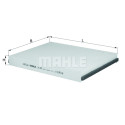 Filtro, ar de cabine MAHLE ORIGINAL LA 657