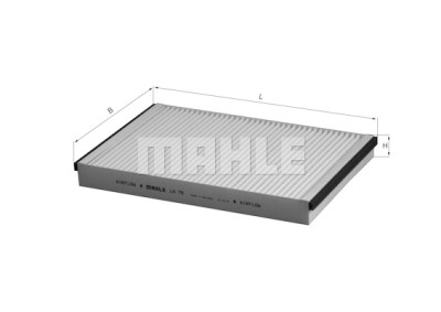 Filtro, ar de cabine MAHLE ORIGINAL LA 75