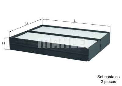 Filtro, ar de cabine MAHLE ORIGINAL LA 896/S