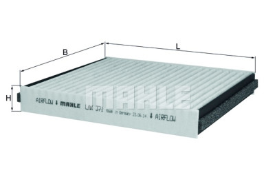 Filtro de ar do habitáculo MAHLE ORIGINAL LAK 371