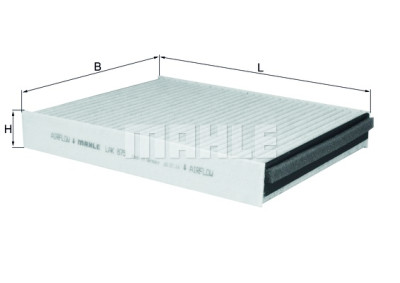 Filtro de ar do habitáculo MAHLE ORIGINAL LAK 875