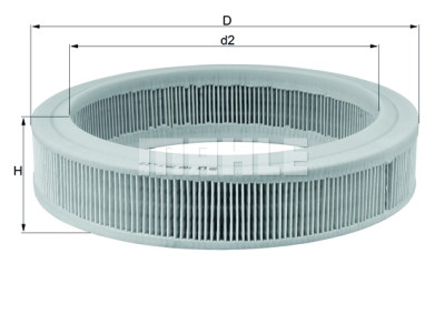 Filtro de ar MAHLE ORIGINAL LX 108