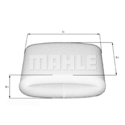 Filtro de ar MAHLE ORIGINAL LX 110