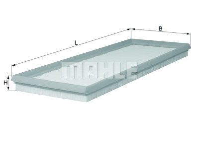 Filtro de ar MAHLE ORIGINAL LX 118