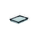 Filtro de ar MAHLE ORIGINAL LX 1268