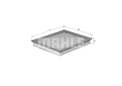 Filtro de ar MAHLE ORIGINAL LX 1272
