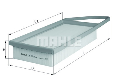 Filtro de ar MAHLE ORIGINAL LX 1282