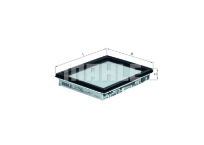 Filtro de ar MAHLE ORIGINAL LX 1298