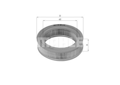 Filtro de ar MAHLE ORIGINAL LX 144
