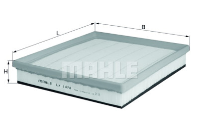 Filtro de ar MAHLE ORIGINAL LX 1474