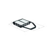 Filtro de ar MAHLE ORIGINAL LX 1562