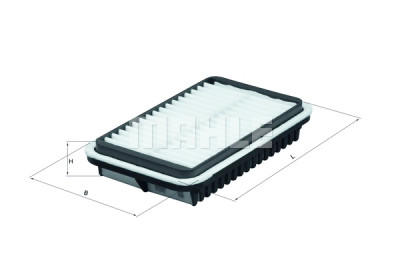 Filtro de ar MAHLE ORIGINAL LX 1588