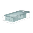 Filtro de ar MAHLE ORIGINAL LX 1621