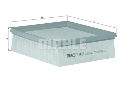 Filtro de ar MAHLE ORIGINAL LX 1622
