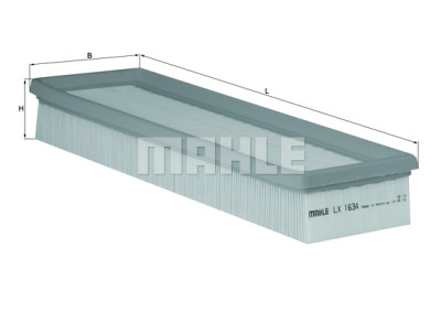 Filtro de ar MAHLE ORIGINAL LX 1634